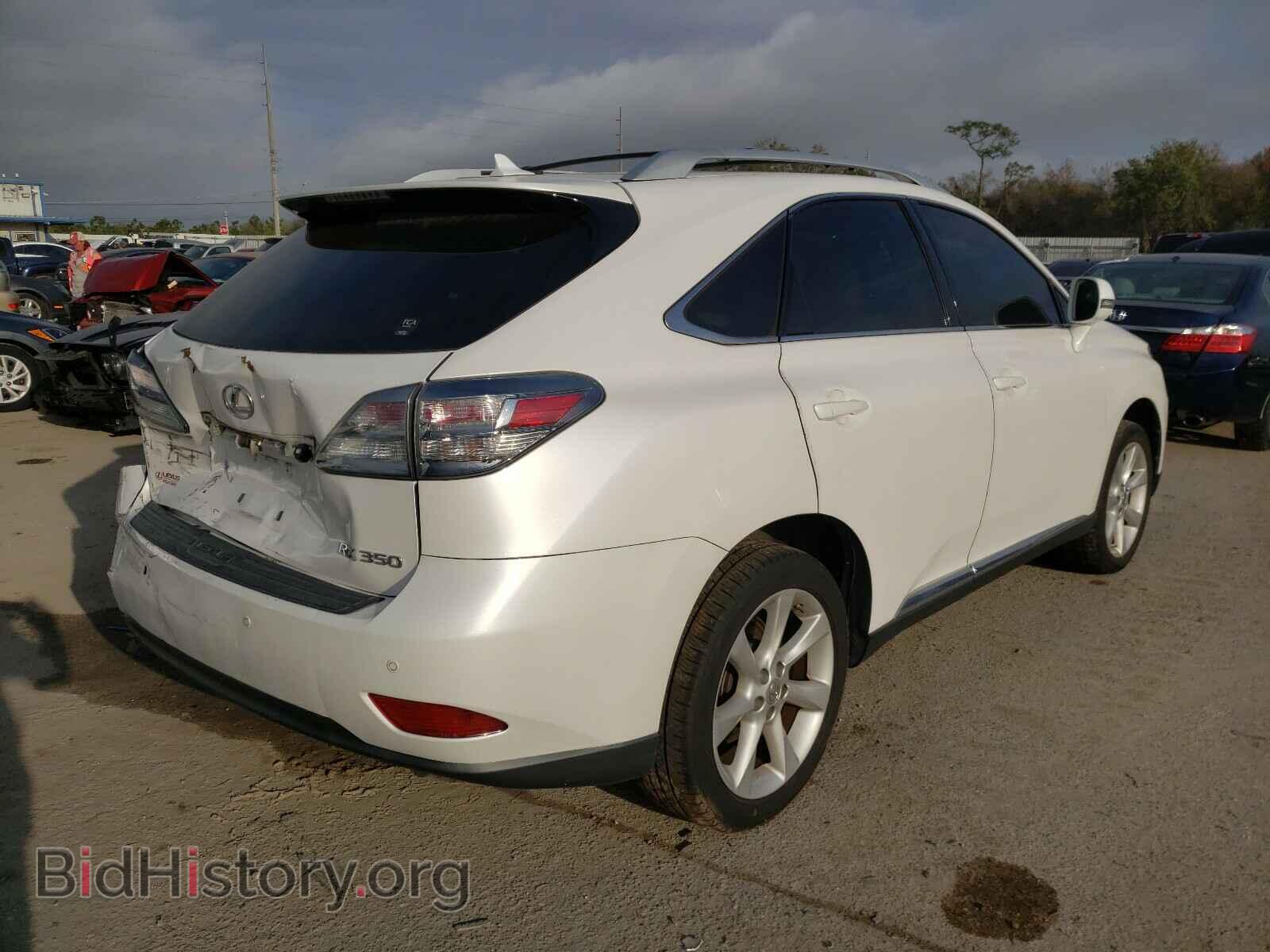 2012 LEXUS RX350 - VIN: 2T2ZK1BA9CC068025 - Фото 4