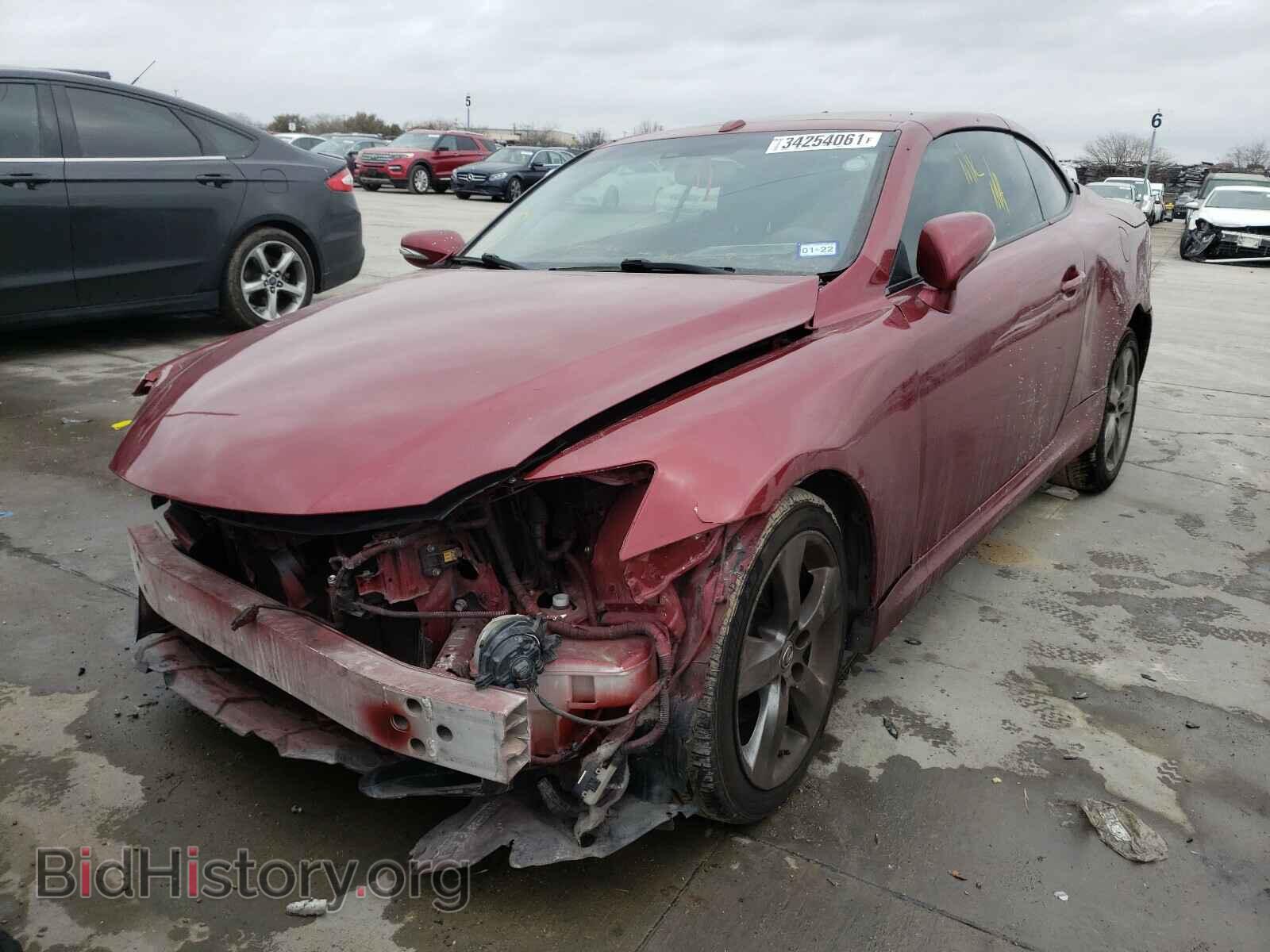 2010 LEXUS IS - VIN: JTHFF2C29A2504665 - Фото 2