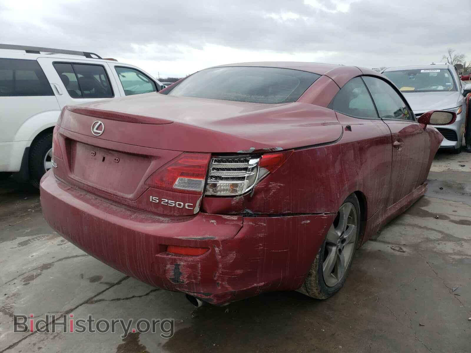 2010 LEXUS IS - VIN: JTHFF2C29A2504665 - Фото 4