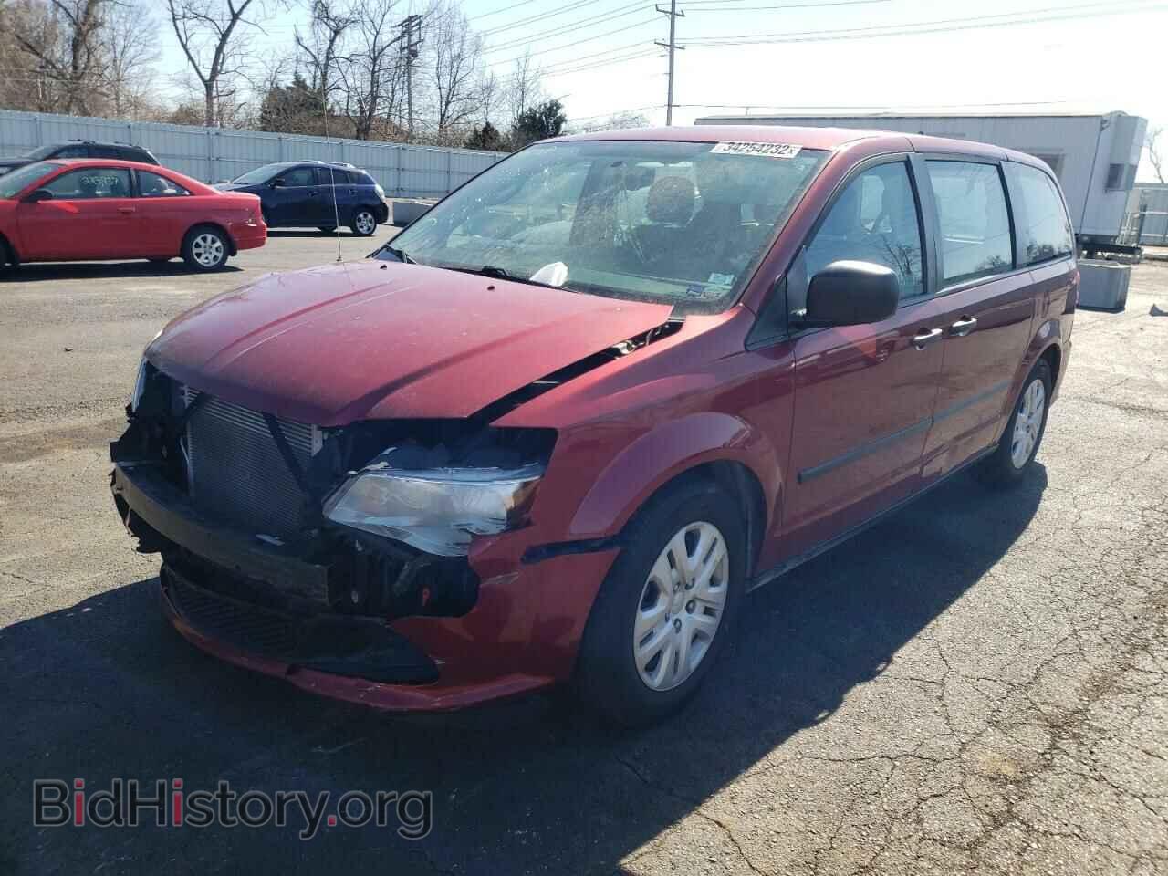 2016 DODGE CARAVAN - VIN: 2C4RDGBG9GR251291 - Фото 2