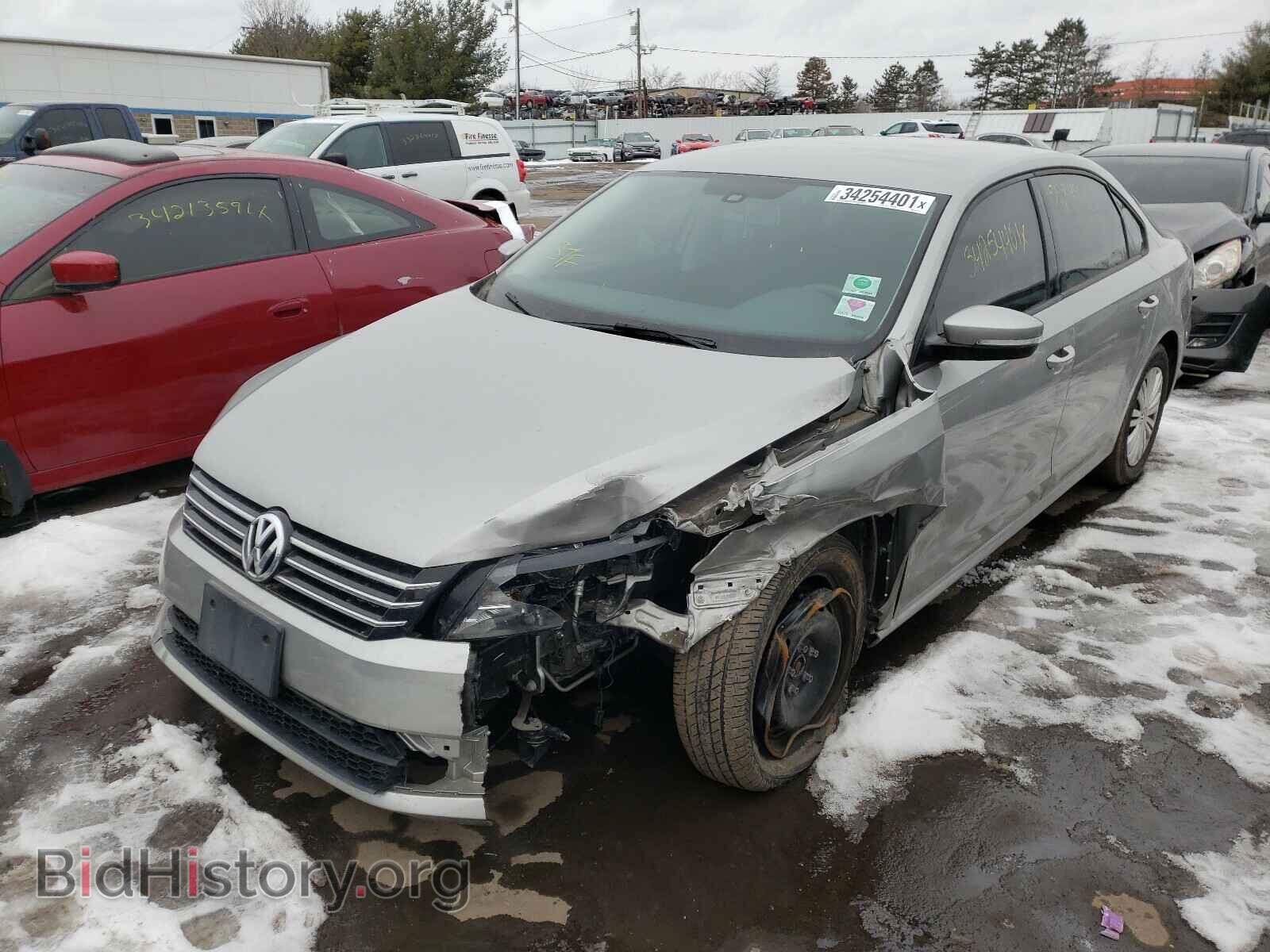 2014 VOLKSWAGEN PASSAT - VIN: 1VWAP7A33EC012129 - Фото 2