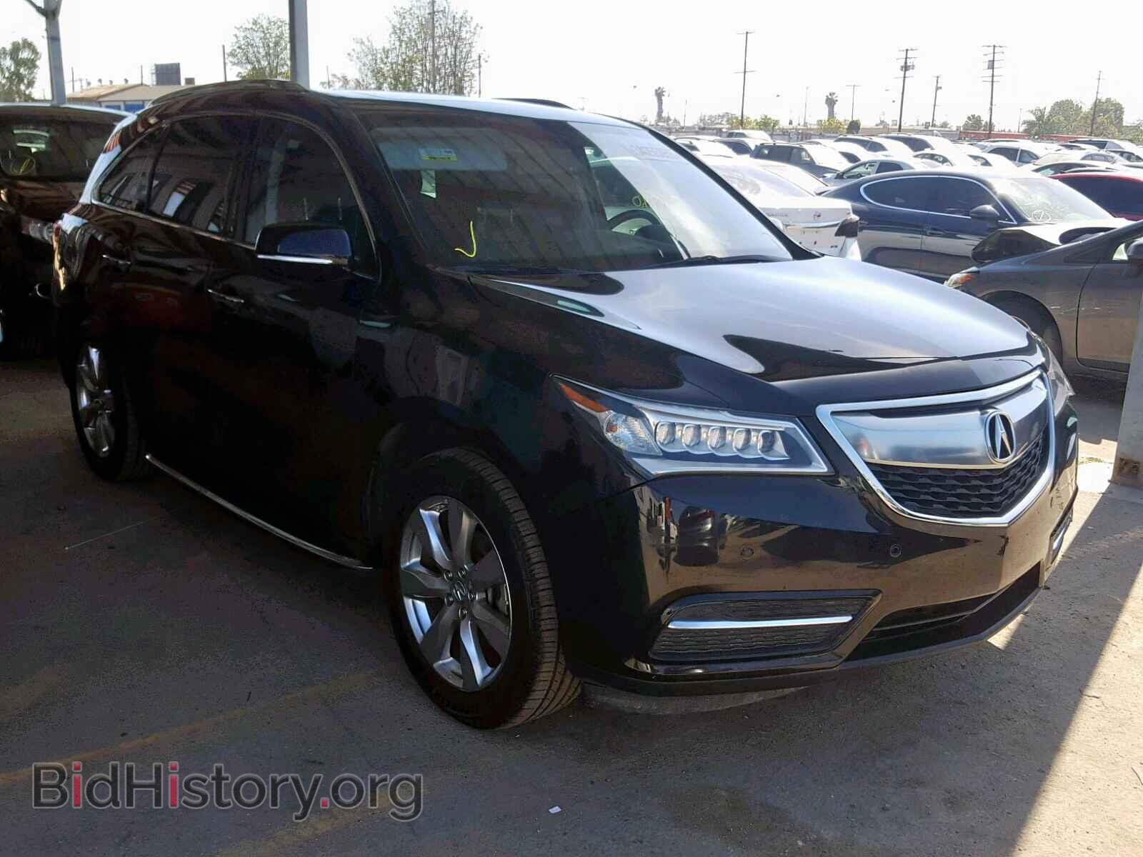 Фотография 5FRYD3H84FB002636 - ACURA MDX ADVANC 2015
