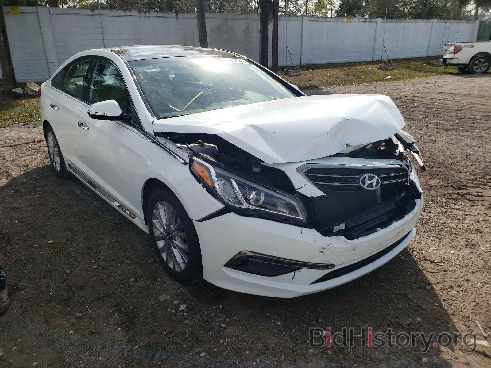 Photo 5NPE34AF1FH098359 - HYUNDAI SONATA 2015