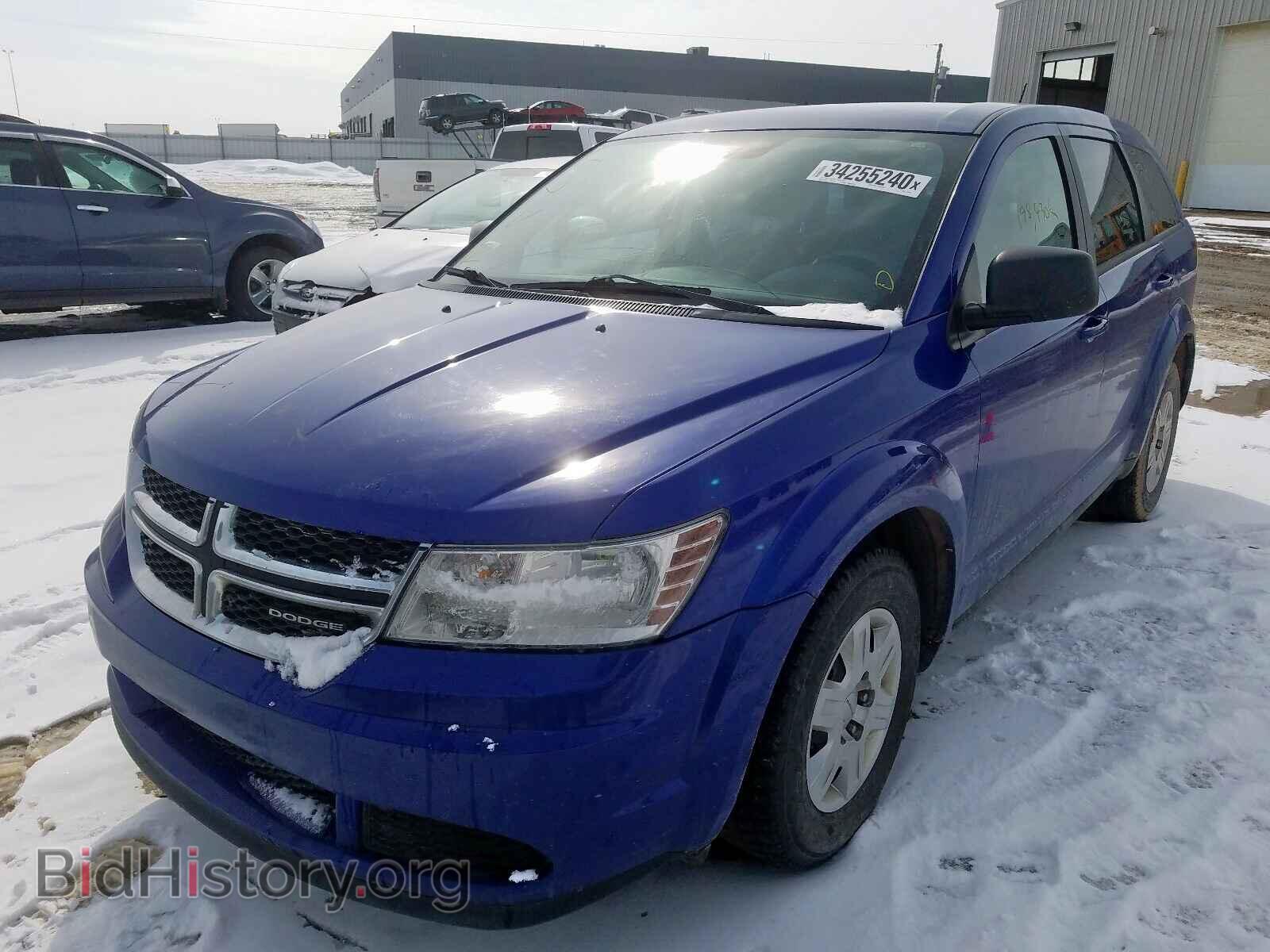 2012 DODGE JOURNEY - VIN: 3C4PDCAB1CT210232 - Фото 2