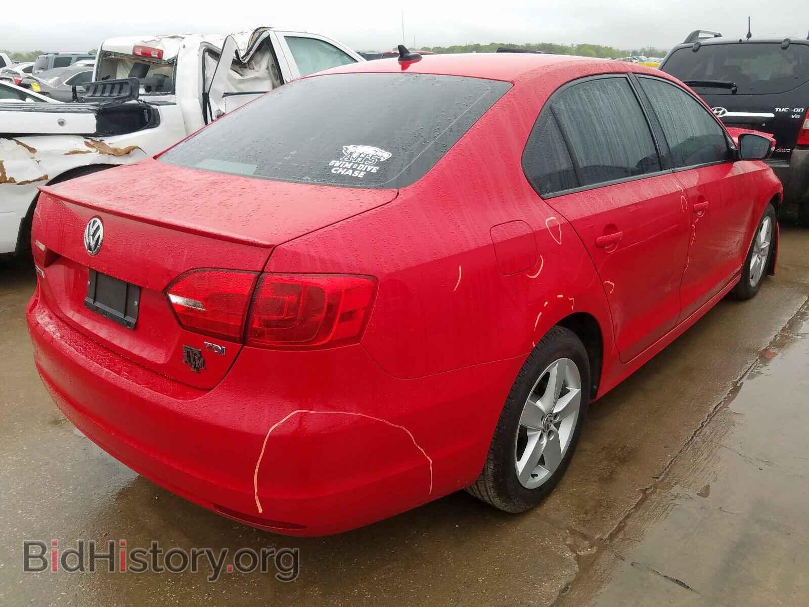 2012 VOLKSWAGEN JETTA - VIN: 3VWLL7AJXCM464996 - Фото 4