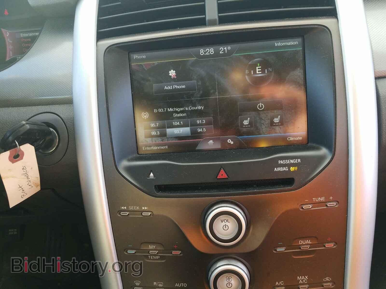 2013 FORD EDGE - VIN: 2FMDK3JC8DBE25052 - Photo 9