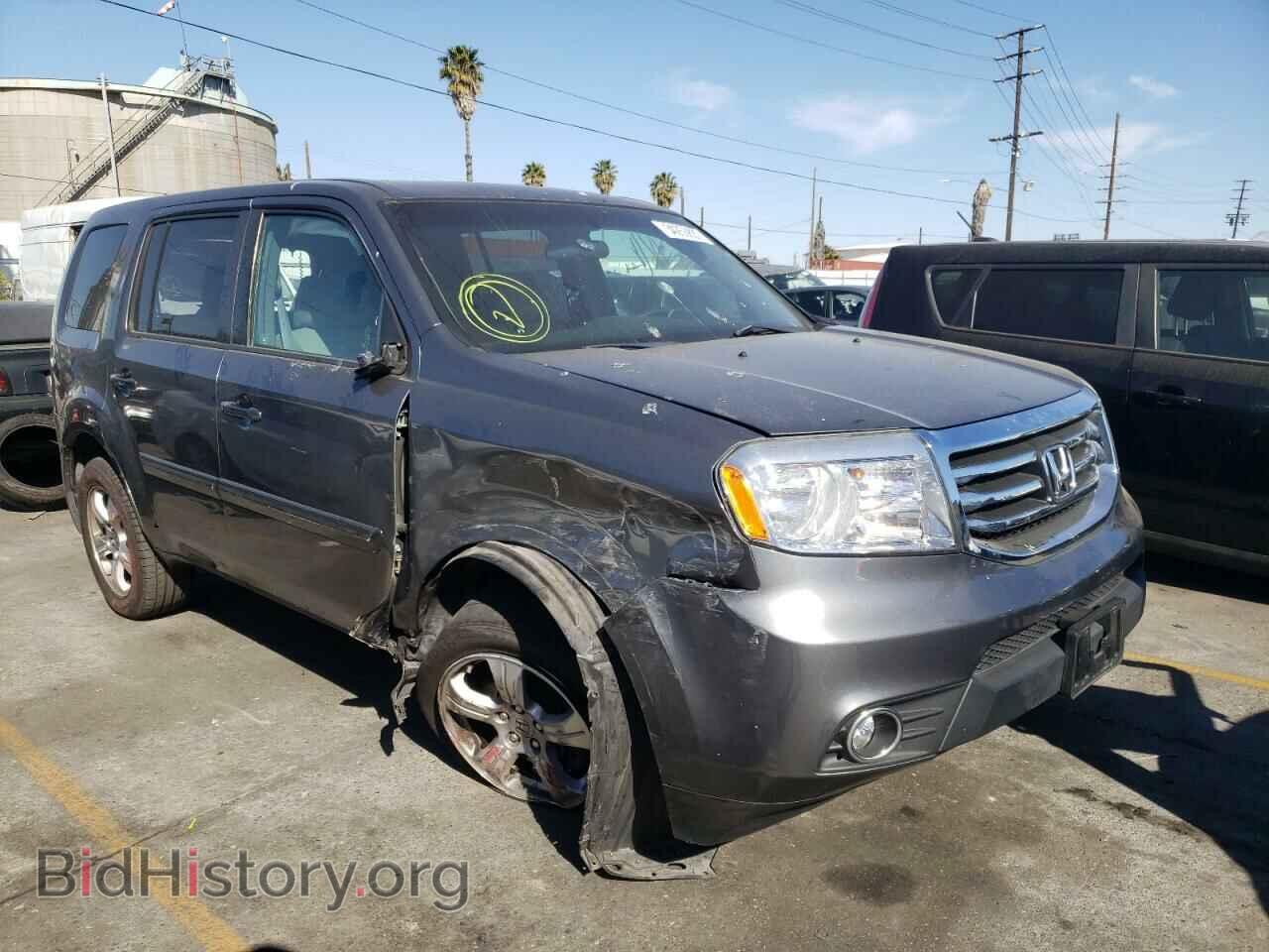 Photo 5FNYF3H45CB015934 - HONDA PILOT 2012