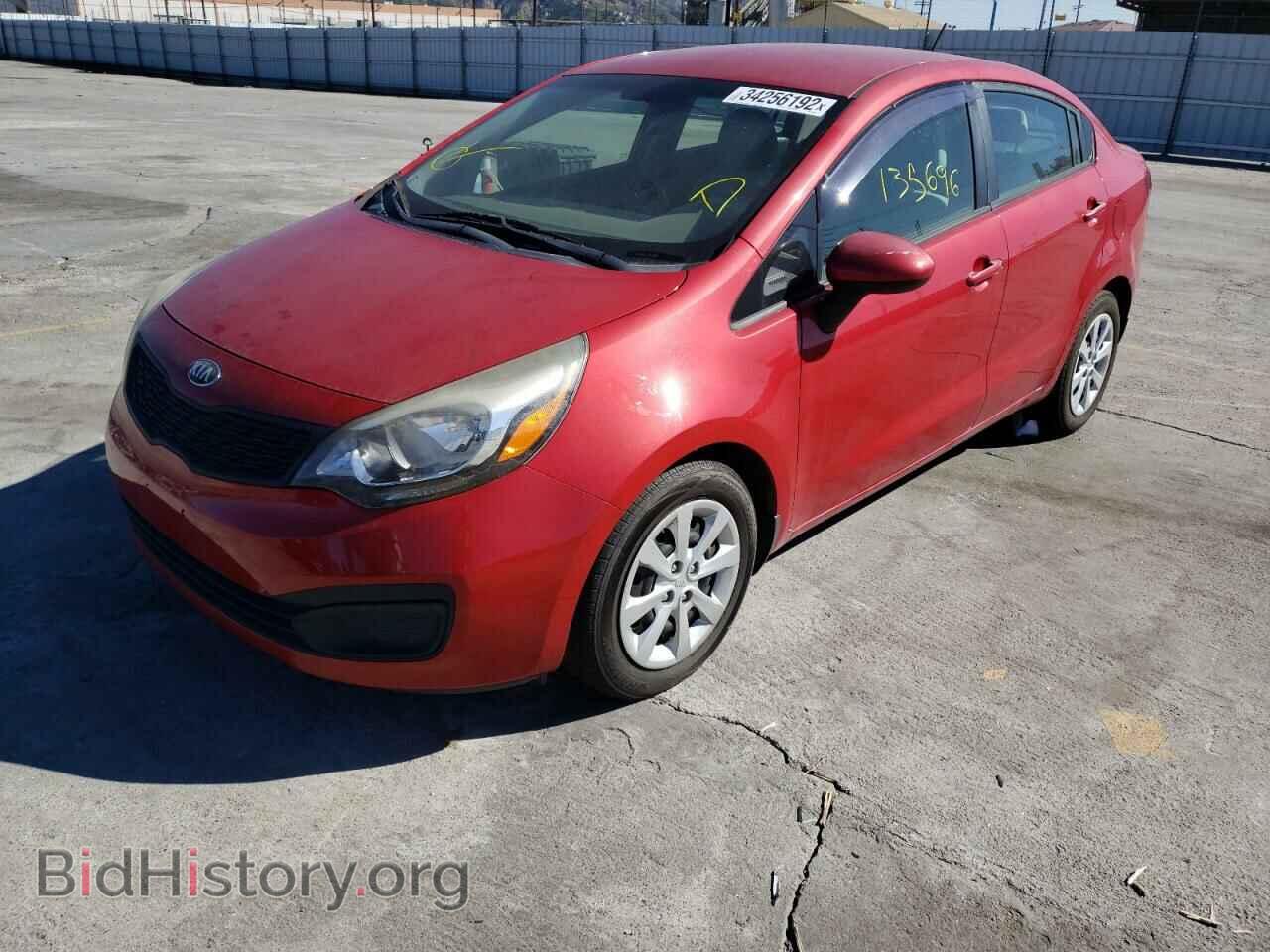 2013 KIA RIO - VIN: KNADM4A38D6236904 - Фото 2