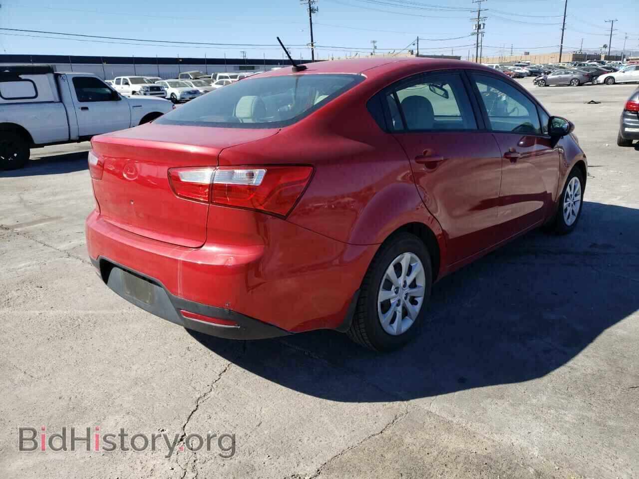 2013 KIA RIO - VIN: KNADM4A38D6236904 - Фото 4