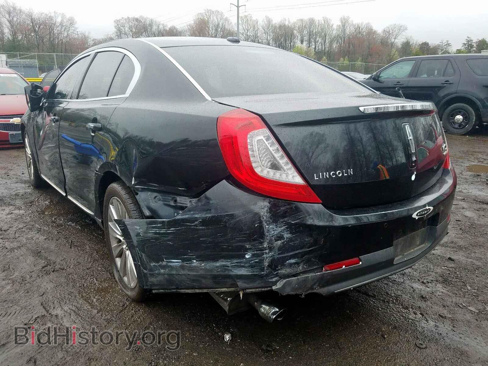 2013 LINCOLN MKS - VIN: 1LNHL9FT7DG608056 - Фото 3