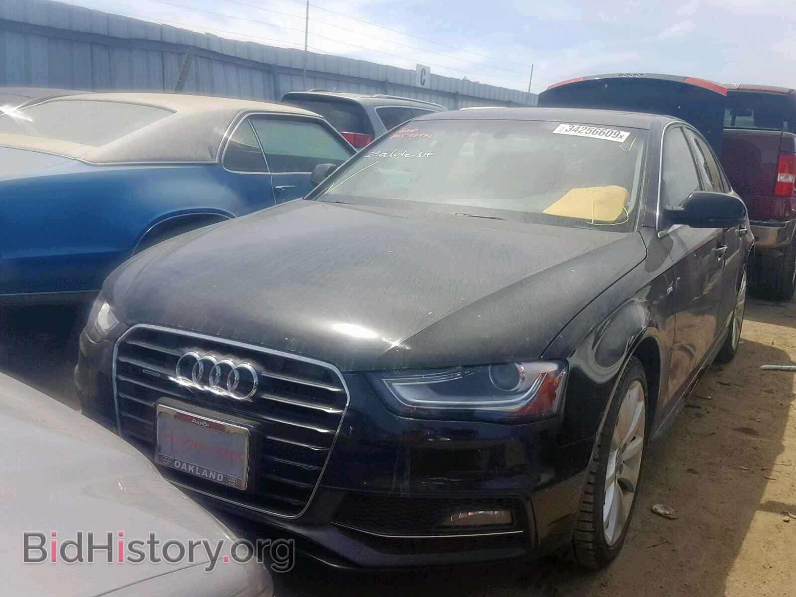 2014 AUDI A4 - VIN: WAUBFAFL6EN007380 - Фото 2