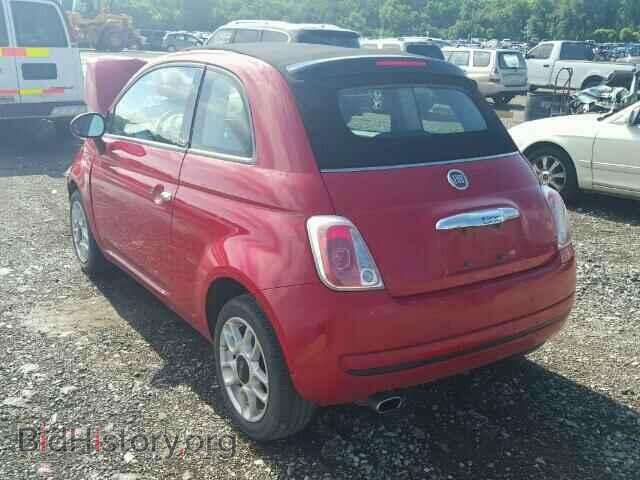 2012 FIAT 500 - VIN: 3C3CFFDR0CT348156 - Фото 3