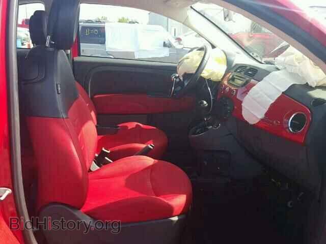 2012 FIAT 500 - VIN: 3C3CFFDR0CT348156 - Фото 5