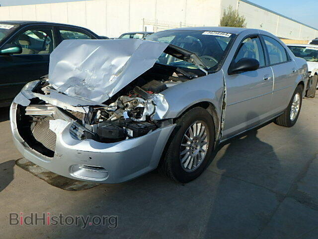 2006 CHRYSLER SEBRING - VIN: 1C3EL46X16N187306 - Фото 2