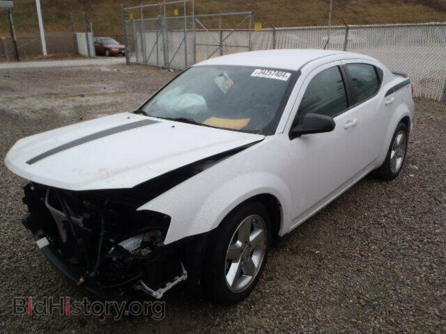 2013 DODGE AVENGER - VIN: 1C3CDZAB6DN564383 - Фото 2