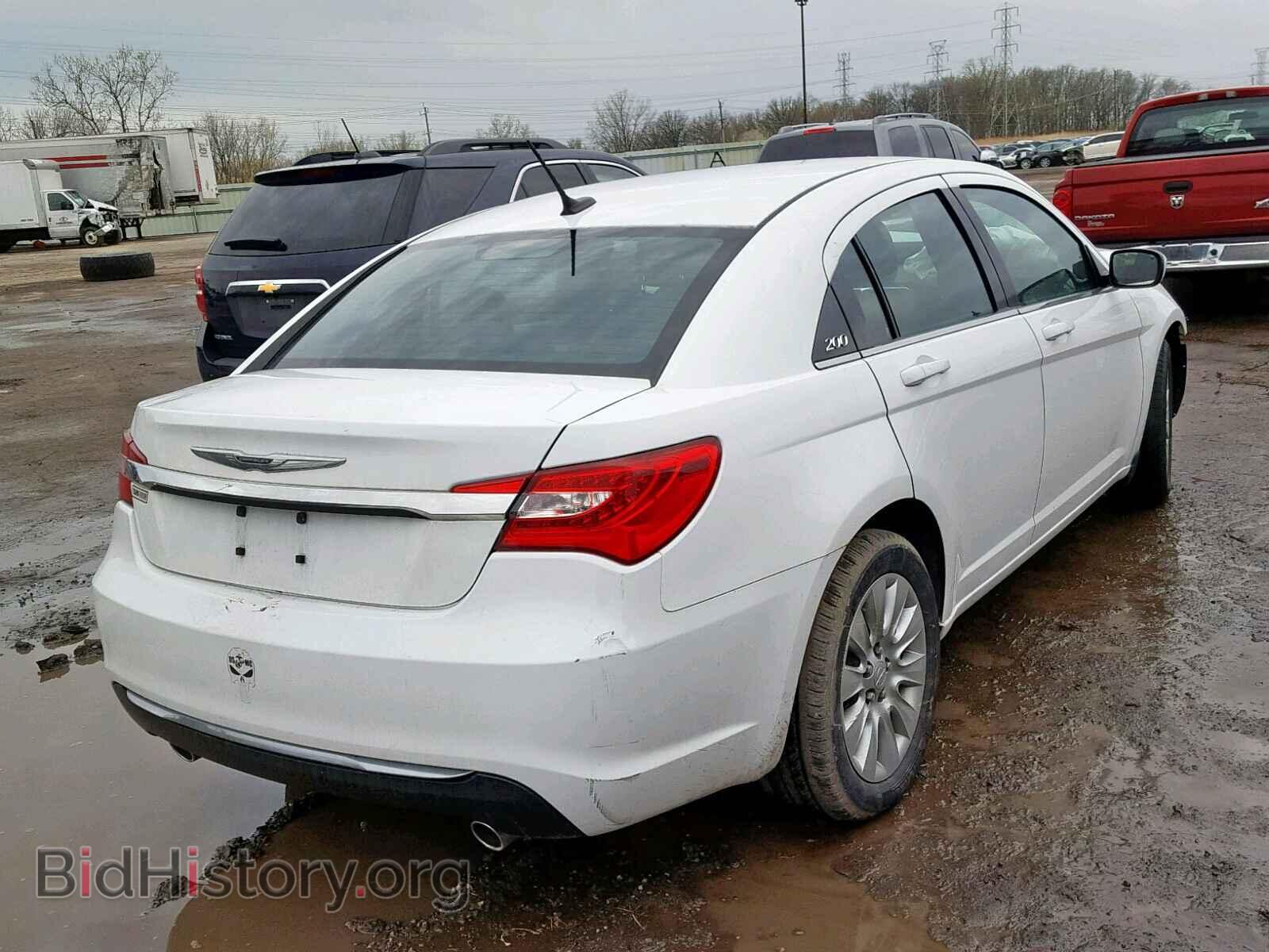 2013 CHRYSLER 200 - VIN: 1C3CCBAG1DN728449 - Фото 4