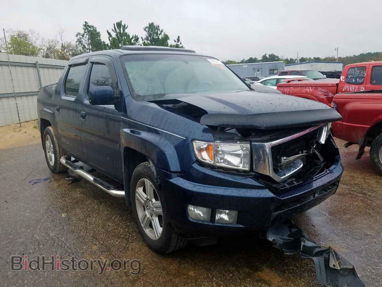Photo 5FPYK1F55BB451037 - HONDA RIDGELINE 2011