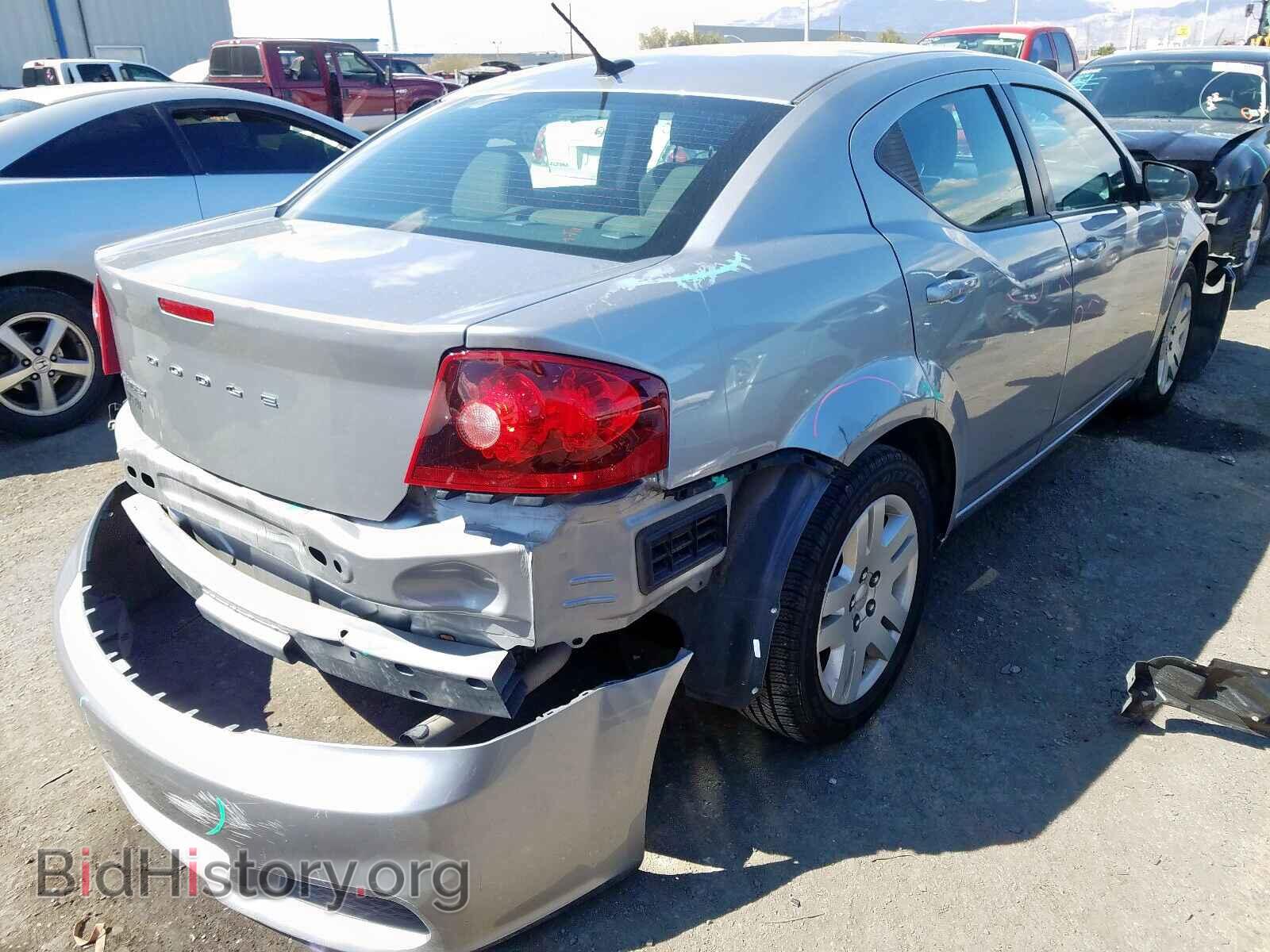 2013 DODGE AVENGER - VIN: 1C3CDZAB1DN632167 - Фото 4