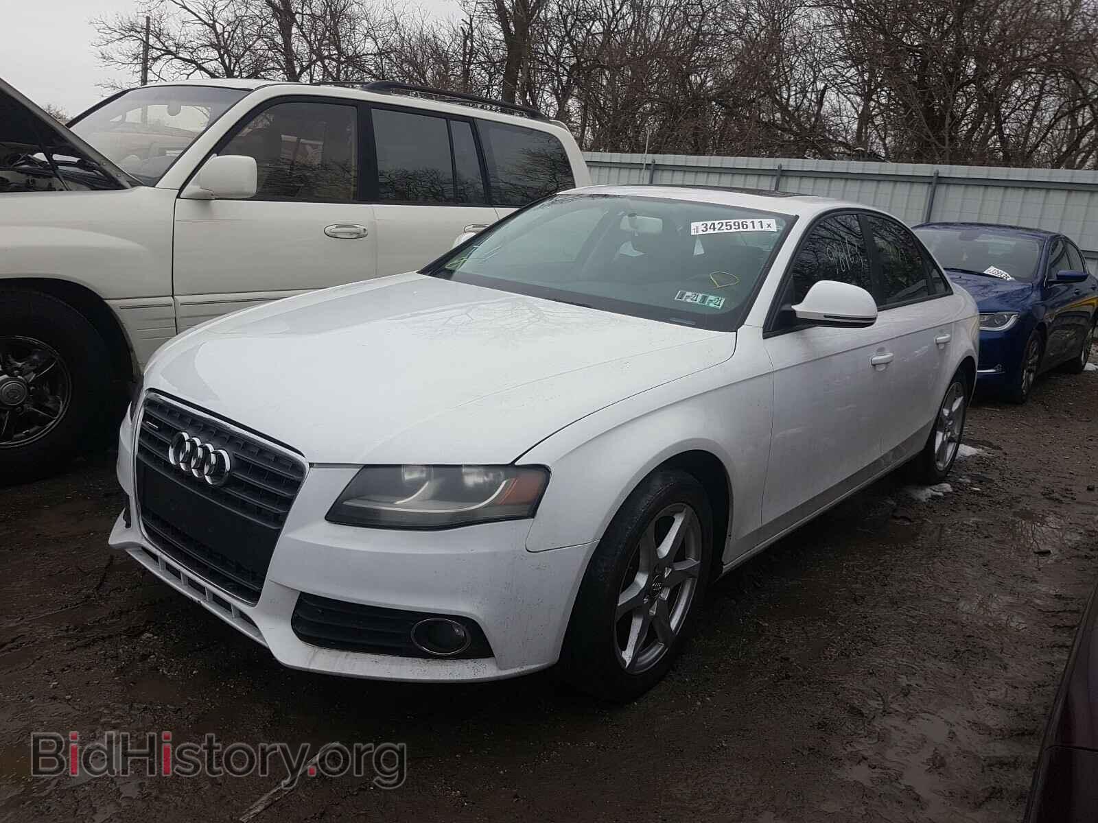 2009 AUDI A4 - VIN: WAULF78K39A140459 - Фото 2