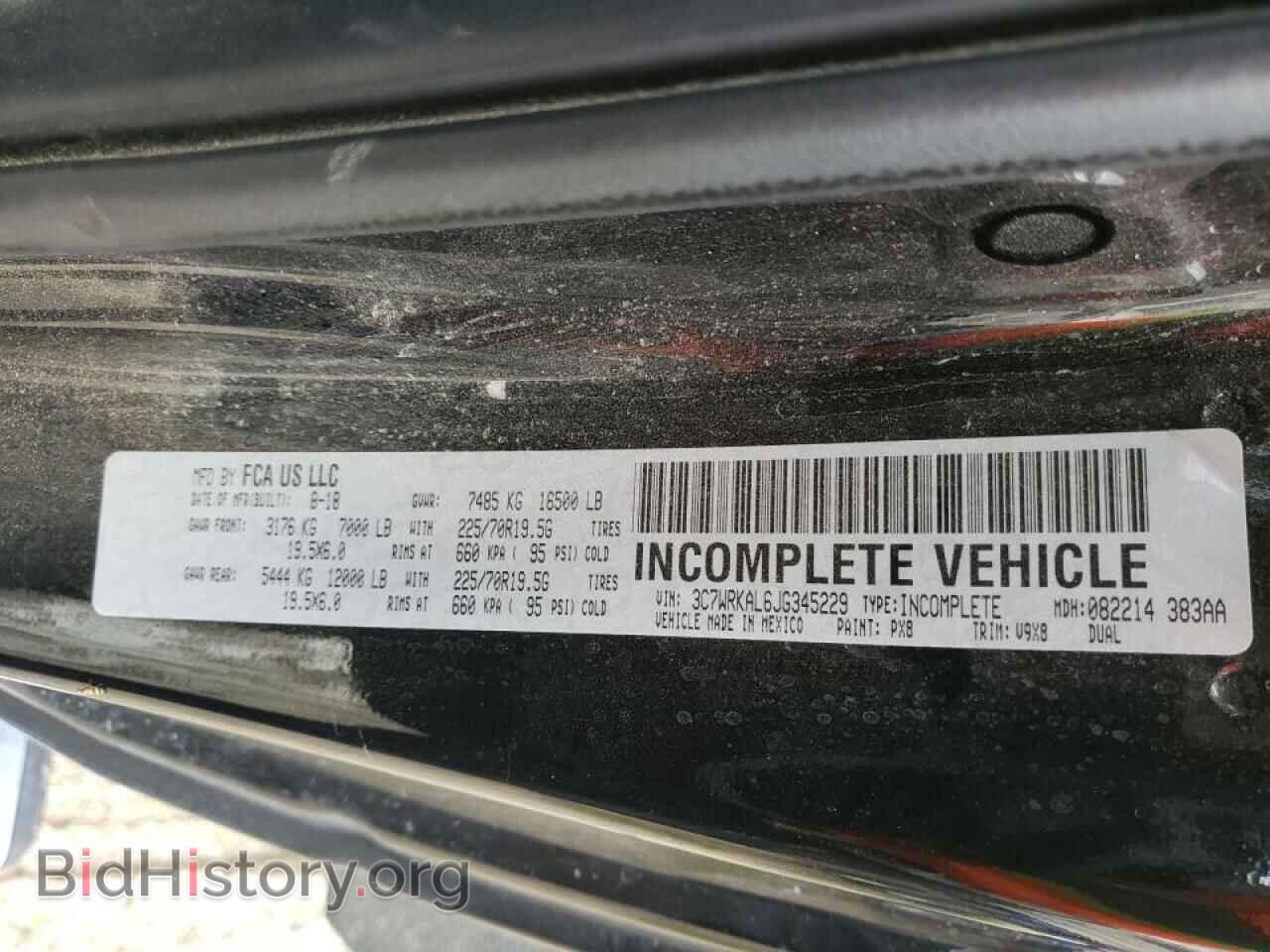 2018 RAM 4500 - VIN: 3C7WRKAL6JG345229 - Фото 10