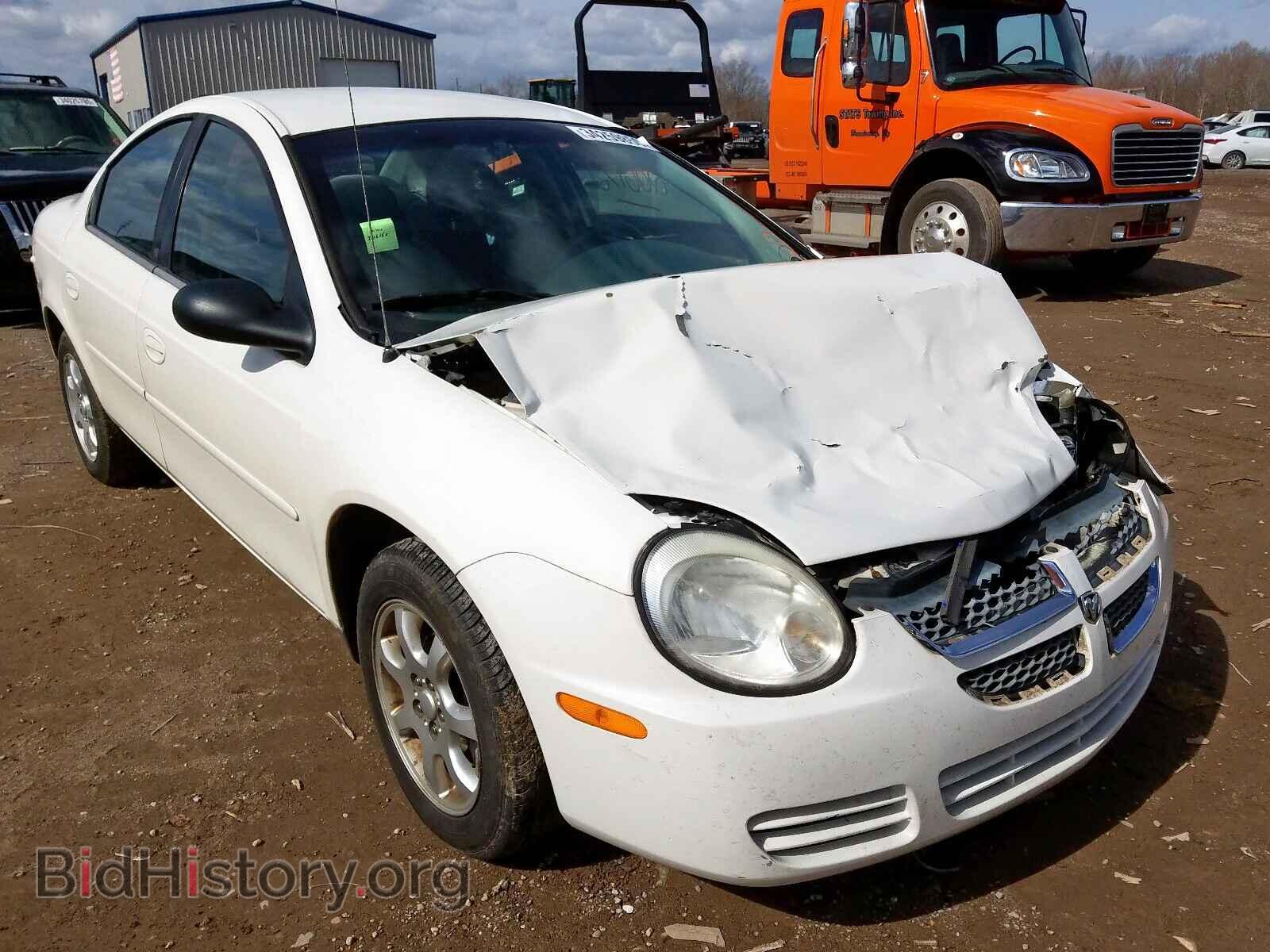 Фотография 1B3ES56C55D244033 - DODGE NEON 2005