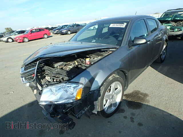 2013 DODGE AVENGER - VIN: 1C3CDZAB8DN607279 - Фото 2