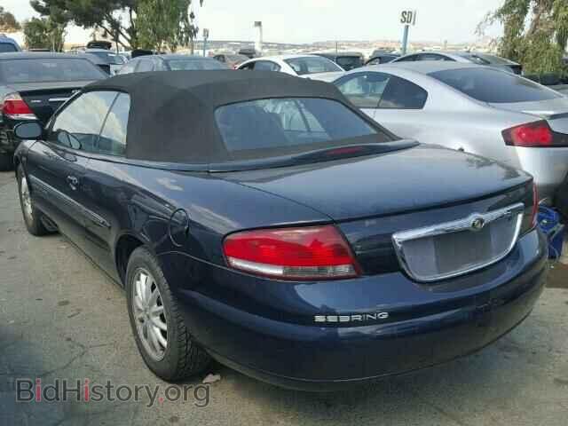 2001 CHRYSLER SEBRING - VIN: 1C3EL55U71N601906 - Фото 3