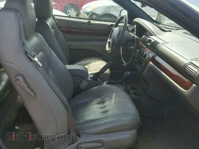 2001 CHRYSLER SEBRING - VIN: 1C3EL55U71N601906 - Фото 5