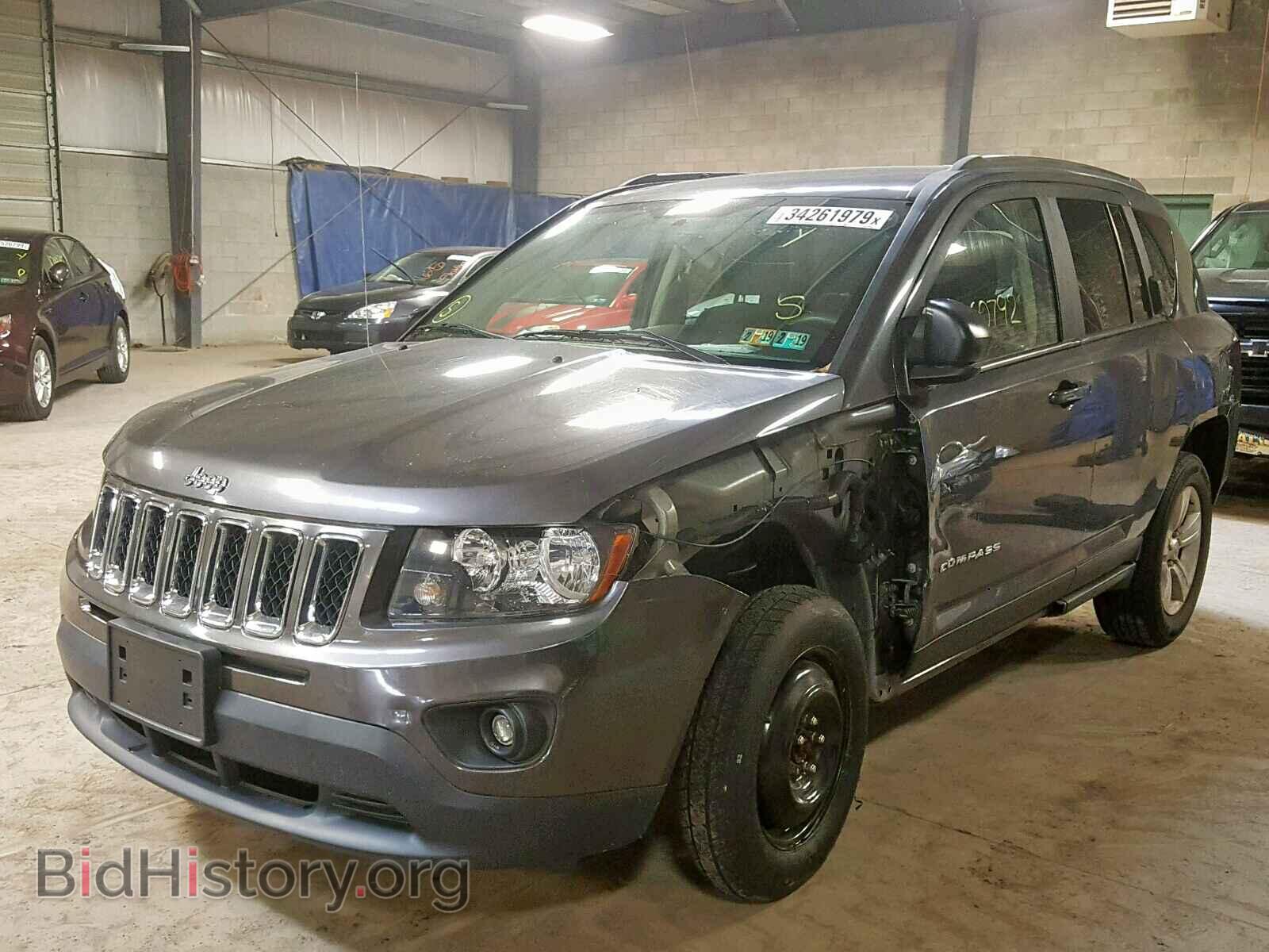 2014 JEEP COMPASS SP - VIN: 1C4NJDBB0ED774158 - Фото 2