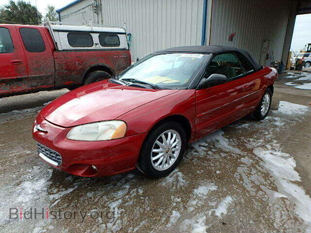 2001 CHRYSLER SEBRING - VIN: 1C3EL55U21N693880 - Фото 2