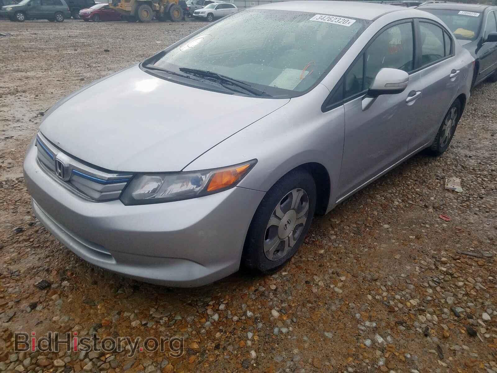2012 HONDA CIVIC - VIN: JHMFB4F32CS010176 - Фото 2