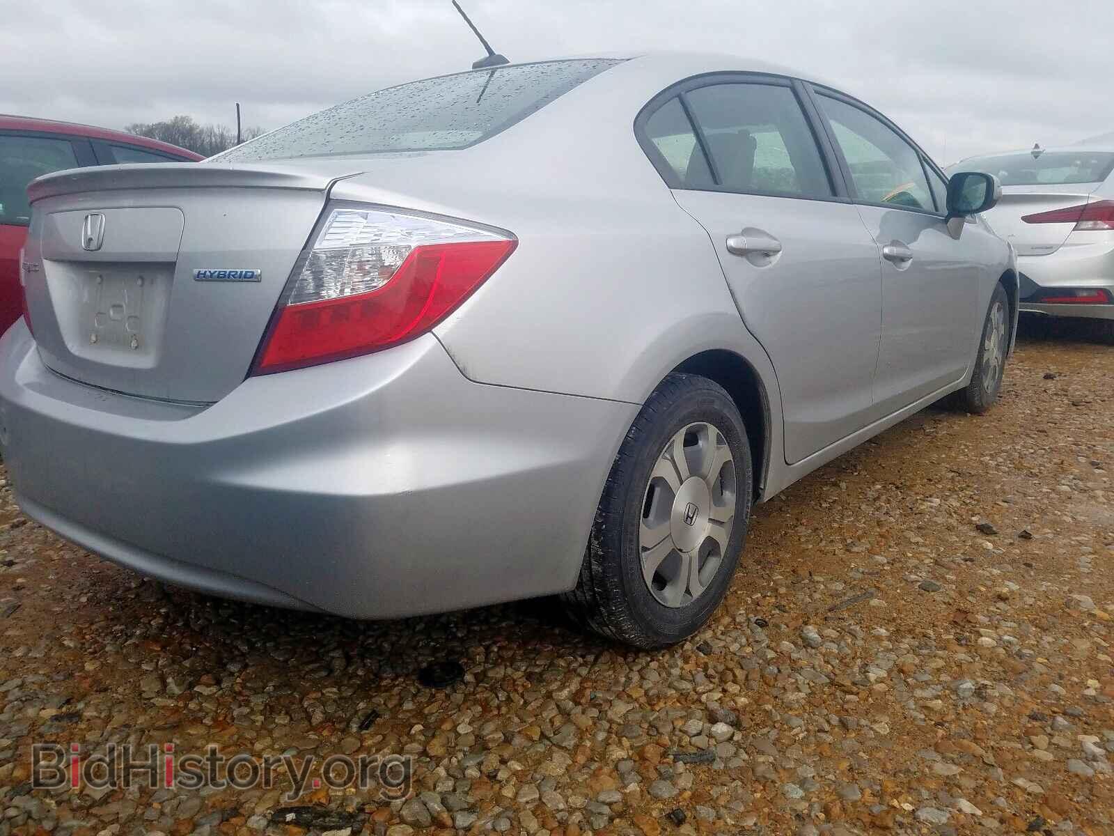 2012 HONDA CIVIC - VIN: JHMFB4F32CS010176 - Фото 4