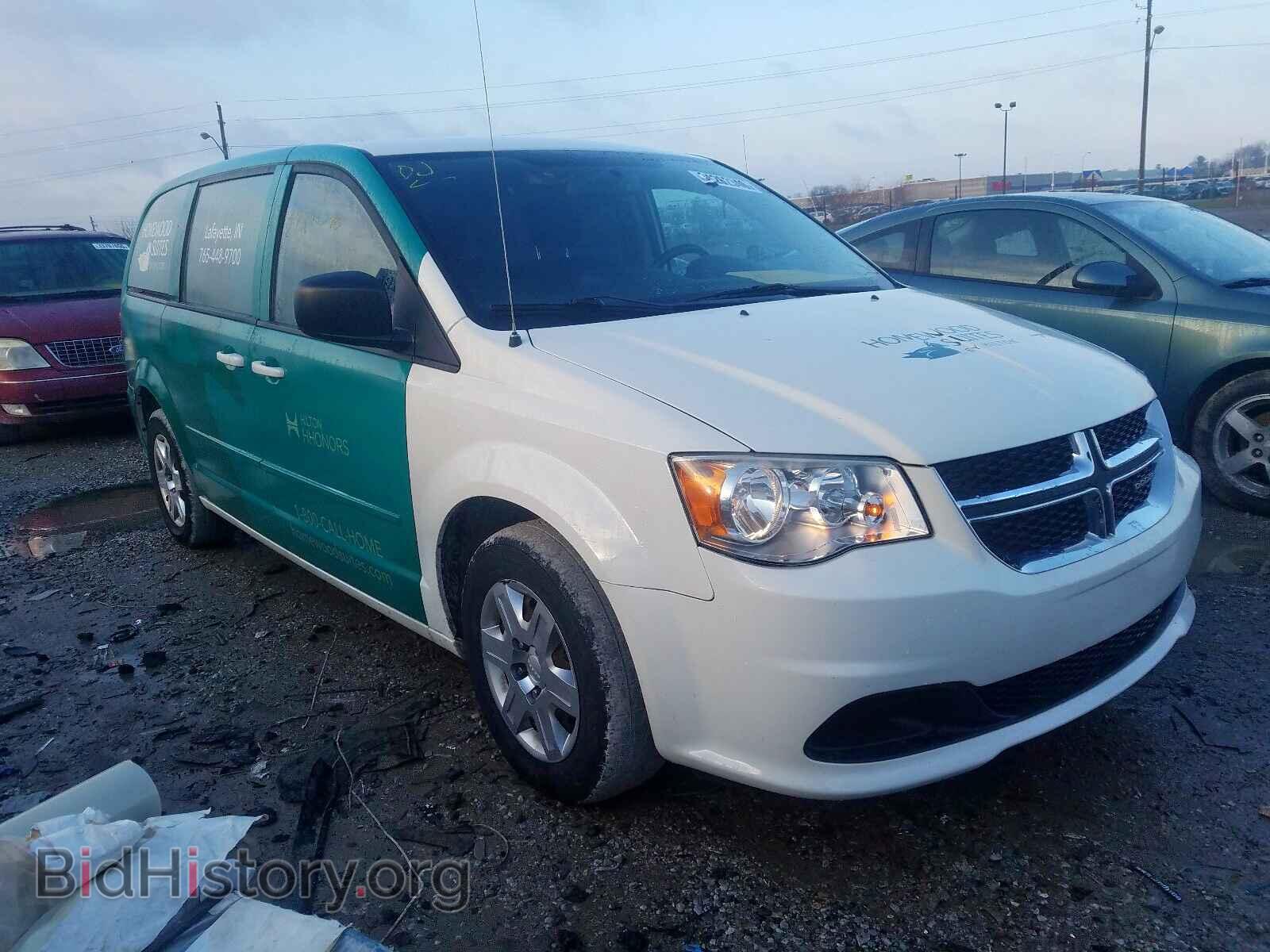 Photo 2C4RDGBG2CR138678 - DODGE CARAVAN 2012