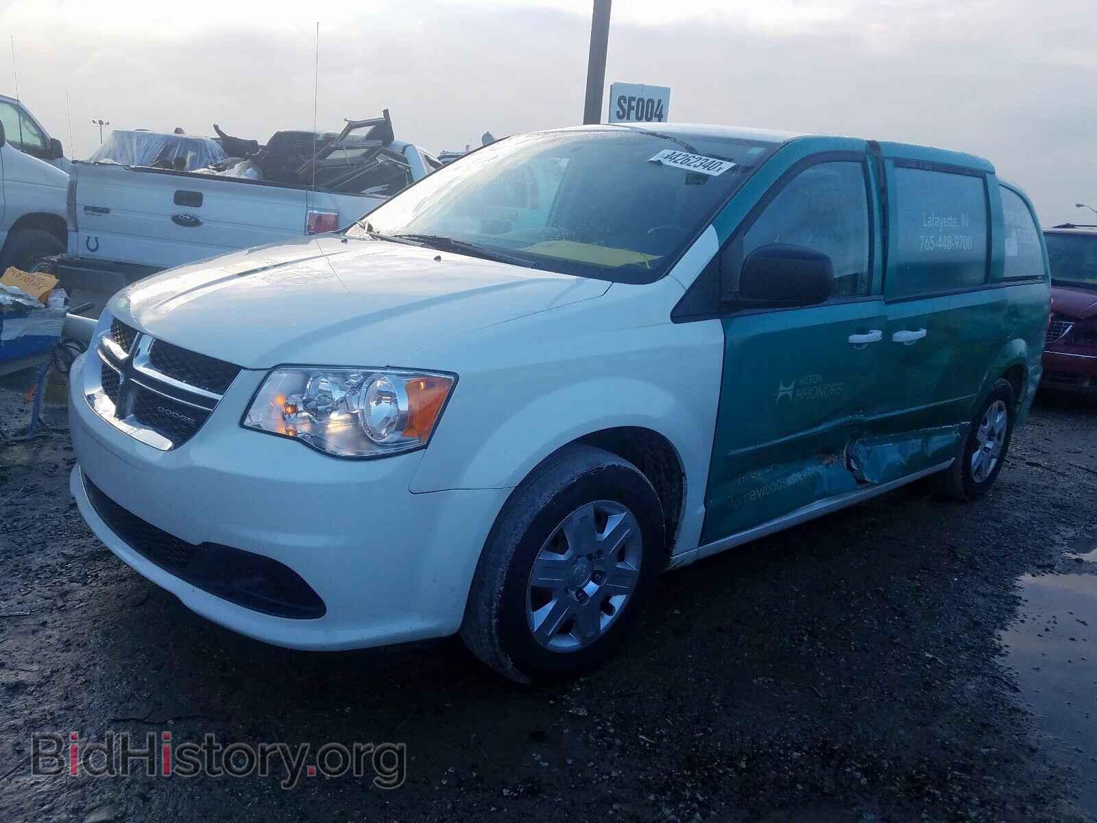 2012 DODGE CARAVAN - VIN: 2C4RDGBG2CR138678 - Фото 2
