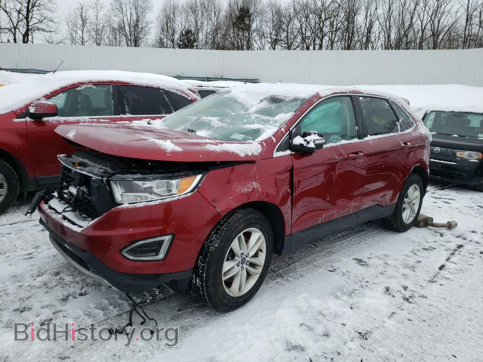 2015 FORD EDGE - VIN: 2FMTK4J91FBB63495 - Фото 2