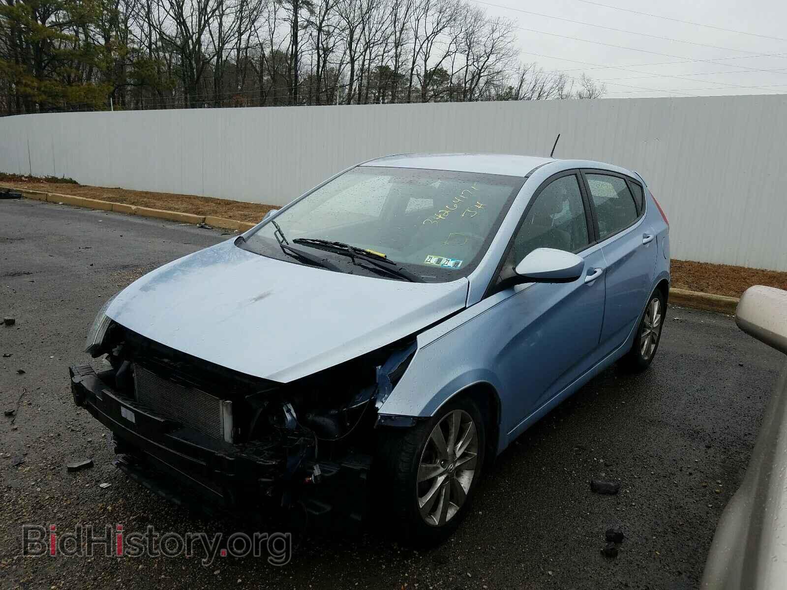 2012 HYUNDAI ACCENT - VIN: KMHCU5AE0CU041214 - Фото 2