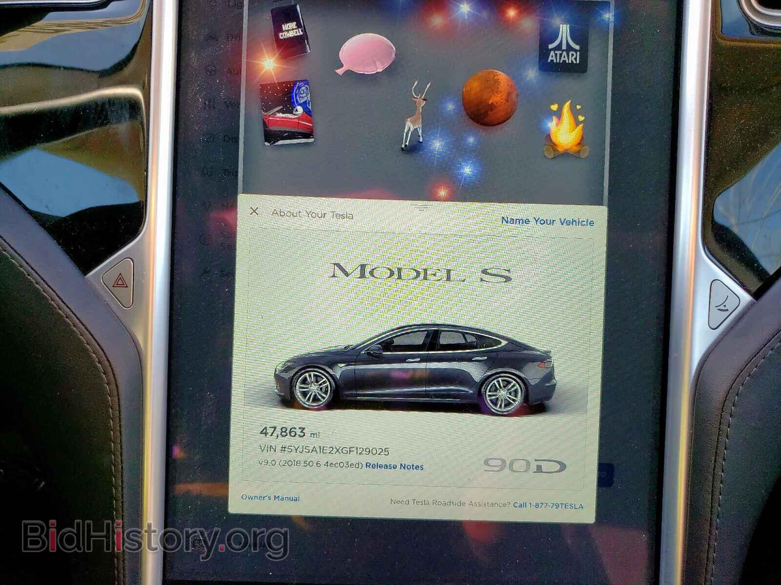 2016 TESLA MODEL S - VIN: 5YJSA1E2XGF129025 - Фото 8