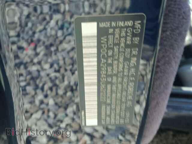 2003 PORSCHE BOXSTER - VIN: WP0CA29843U621222 - Фото 10