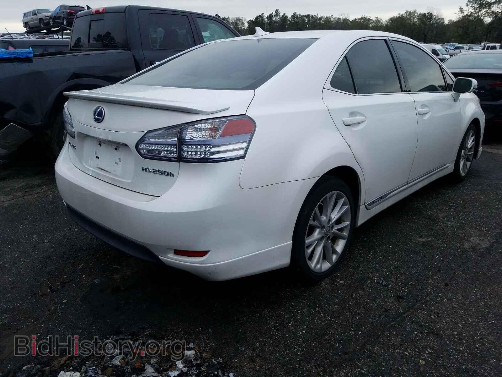 2010 LEXUS HS - VIN: JTHBB1BA9A2000629 - Фото 4