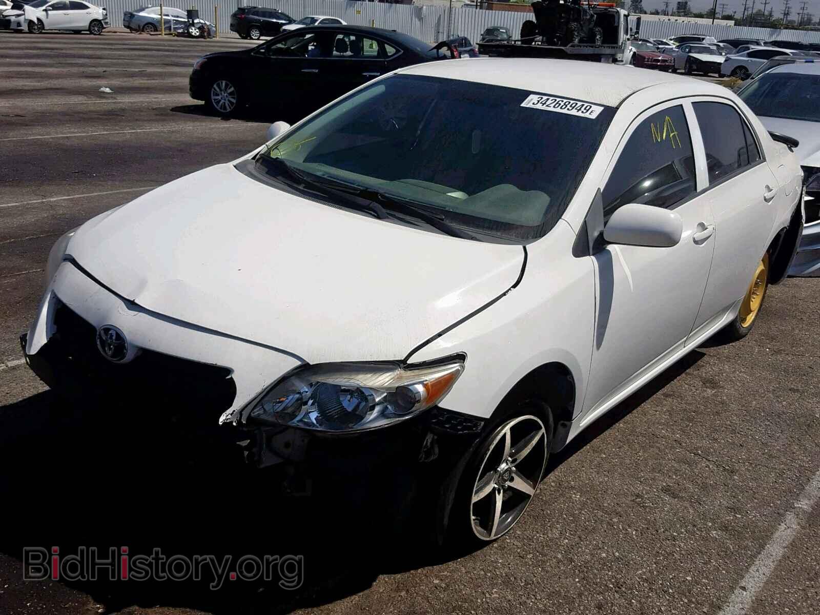 2009 TOYOTA COROLLA BA - VIN: JTDBL40E79J042207 - Фото 2