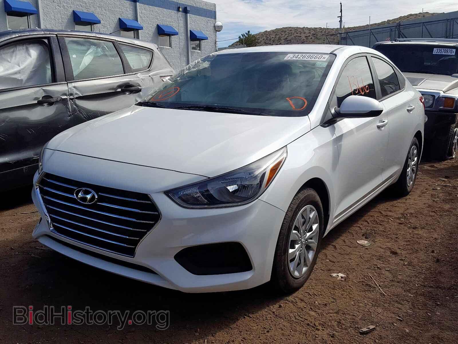 2020 HYUNDAI ACCENT - VIN: 3KPC24A63LE092380 - Фото 2