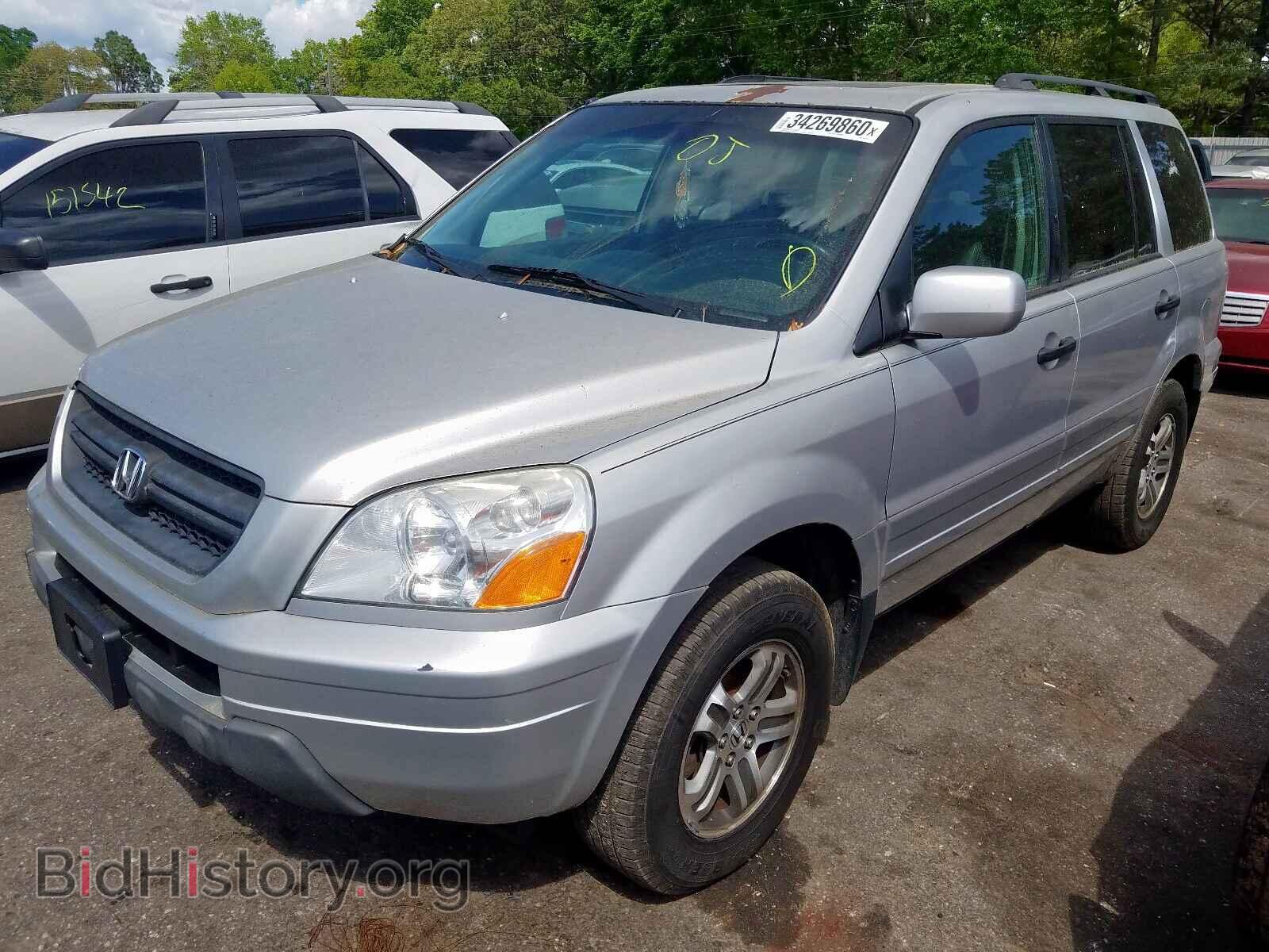 2005 HONDA PILOT - VIN: 5FNYF18665B018172 - Фото 2