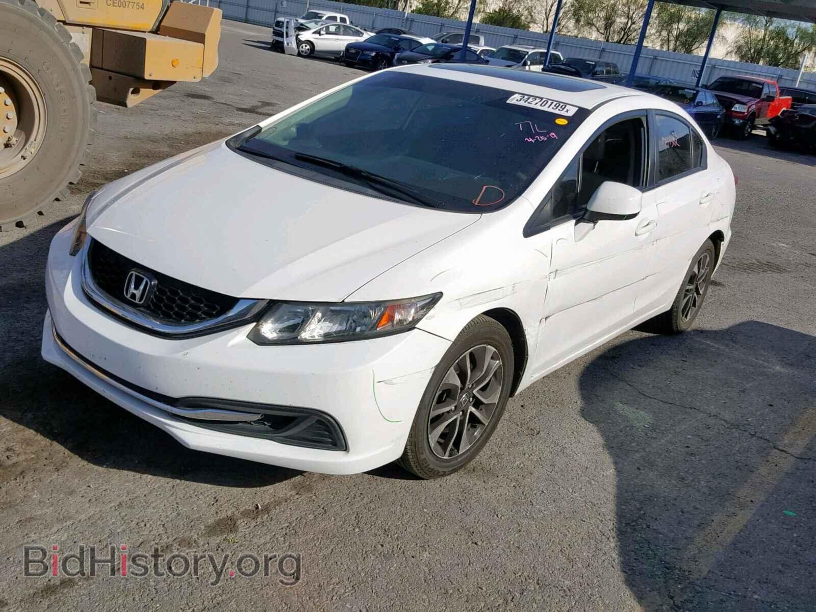 2013 HONDA CIVIC - VIN: 2HGFB2F83DH537557 - Фото 2