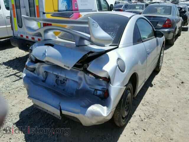 2002 MITSUBISHI ECLIPSE - VIN: 4A3AC34G42E043487 - Фото 4