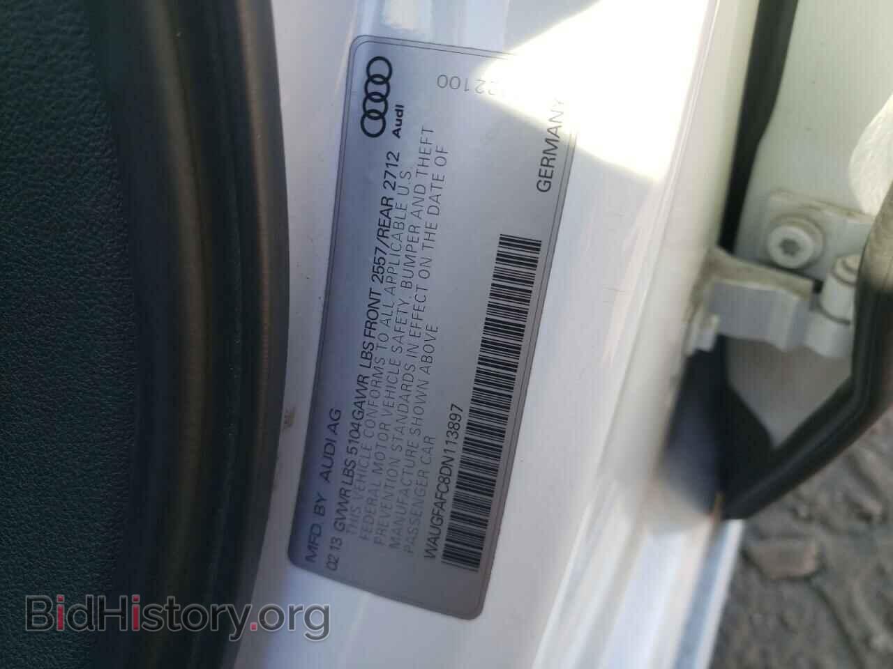 2013 AUDI A6 - VIN: WAUGFAFC8DN113897 - Photo 10