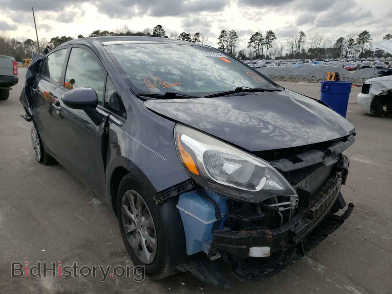 Фотография KNADN4A32D6218119 - KIA RIO 2013