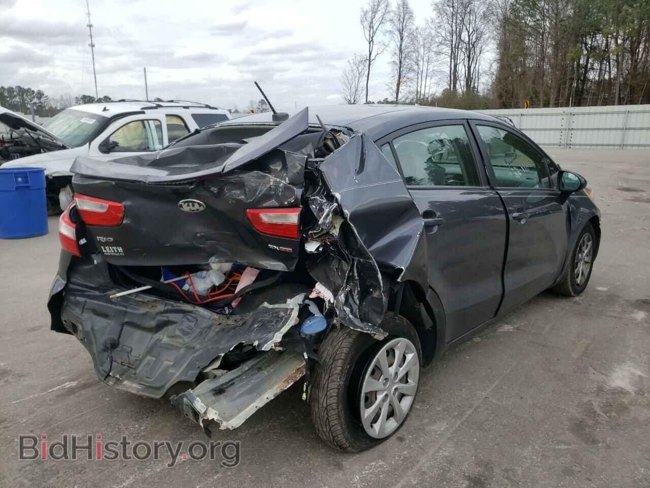 2013 KIA RIO - VIN: KNADN4A32D6218119 - Фото 4