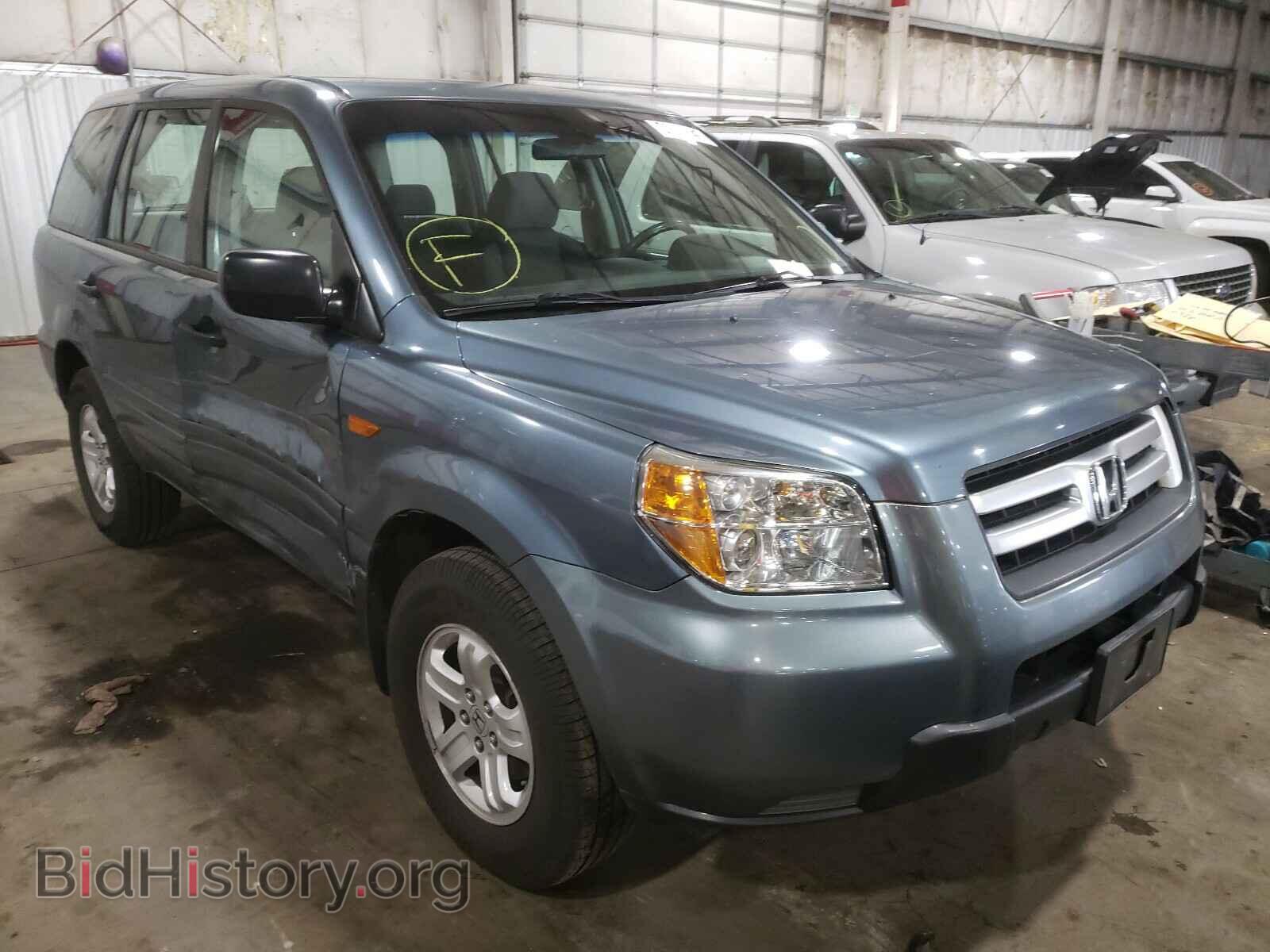 Фотография 2HKYF18166H511387 - HONDA PILOT 2006