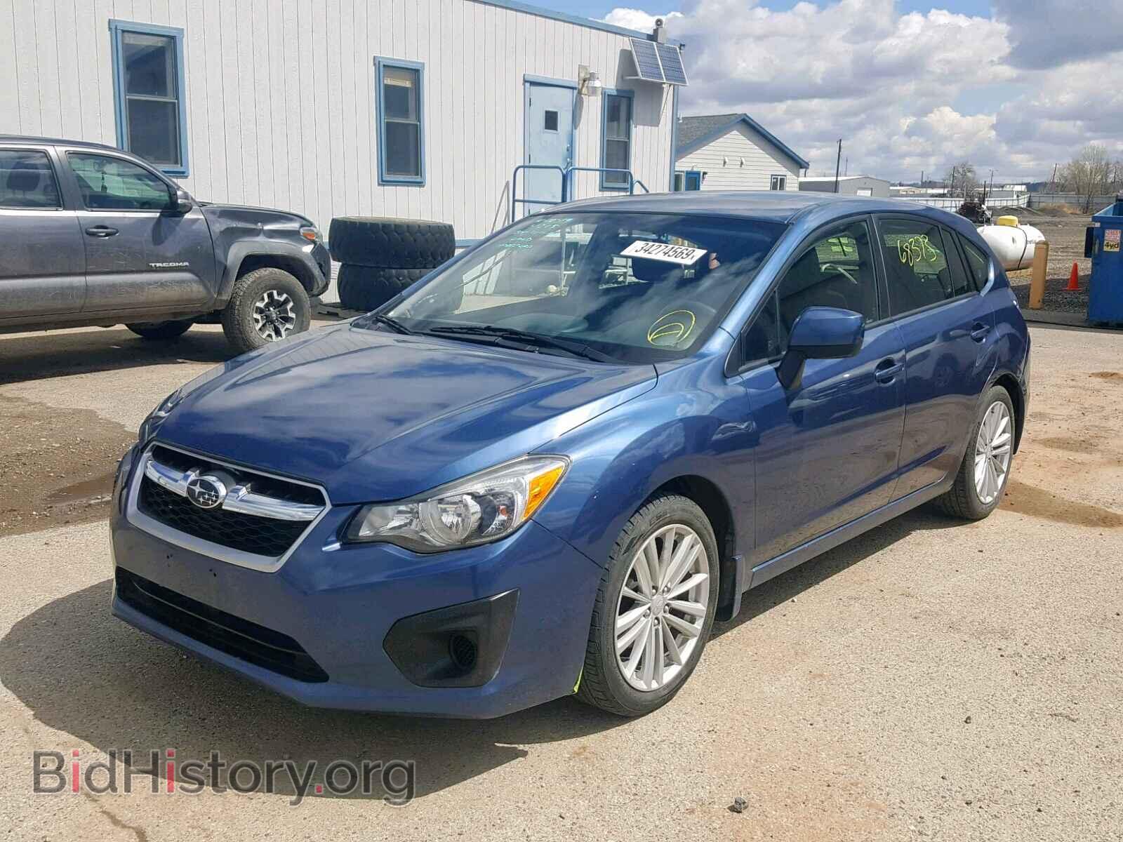 2012 SUBARU IMPREZA - VIN: JF1GPAD68CH218617 - Фото 2