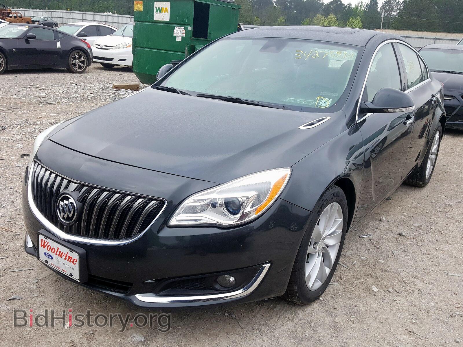 2014 BUICK REGAL - VIN: 2G4GN5EX5E9258770 - Фото 2